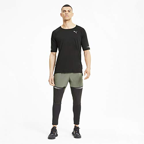 Image of Puma Men's' Solid Regular Fit T-Shirt