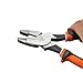 Klein Tools 2139NEEINS Slim Handle Insulated Side Cutter Pliers, Streamline New England Nose with Knurled Jaws, 9-Inch