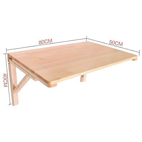 Bureau d'ordinateur pliant mural LUNEZY pour travailler sans encombrer le salon - 5