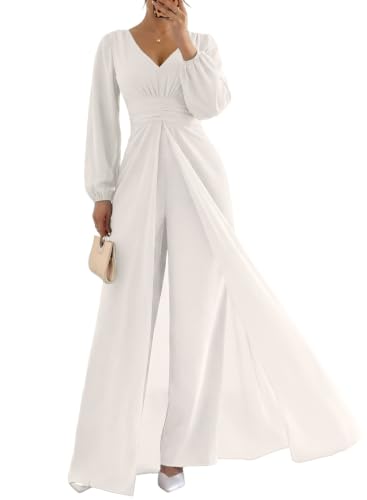 Pink Queen Wide Leg Jumpsuits For Women Dressy...
