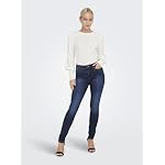 ONLY Female Skinny Jeans ONLWAUW Mittlere Taille Skinny Fit Jeans – Bild 5