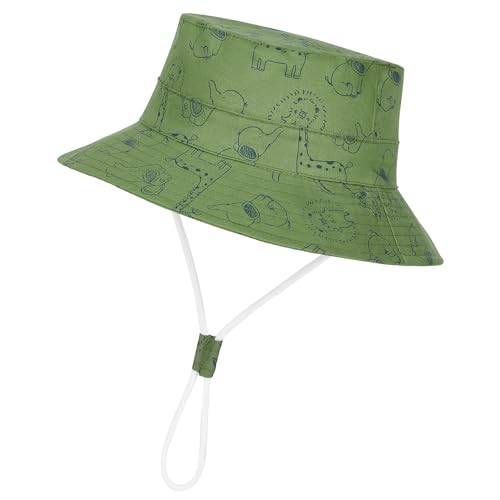 Image of Durio UPF 50+ Beach Baby Sun Hat Sun Protection Cute Wide Brim Summer Baby Boy Bucket Hats Toddler Sun Hats for Girl