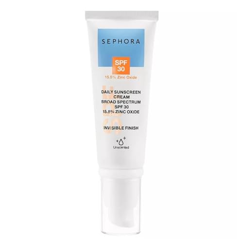 Sephora Collection Daily Mineral Sunscreen Cream SPF 30 Invisible Finish - 1.7 fl oz / 50 mL