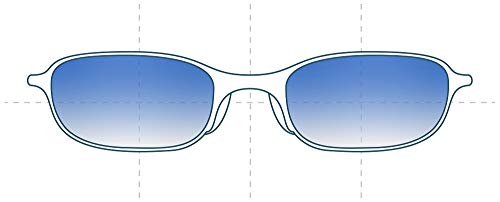 Replacement Sunglass Lenses Compatible for Ray-Ban Liteforce RB4215 57mm (Non-Polarized SFx-Diamond French Blue Gradient Pair)2