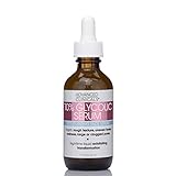 Advanced Clinicals Glycolic Peel Serum + Salicylic Acid Treatment. Gentle Formula w/ 10% Glycolic Acid Targets Fine Lines, Large Pores & Age Spots. 1.75 FL Oz. Dermatologist Tested. 100% Clean Beauty