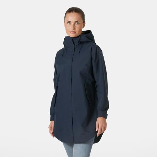 Helly-Hansen Women's Valentia 2.0 Raincoat, 597 Navy, Large