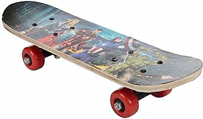 Skate Board Spidermen Playboy Special Printed Wood and Multicolor