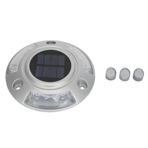 Éclairage routier solaire LED bleu pour sécuriser l'allée de garage