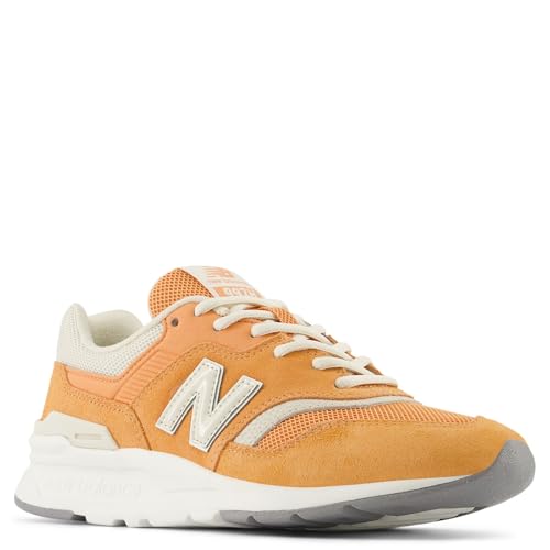 Baskets femme New Balance 997h V1 en cuir couleur lin et accents cuivre