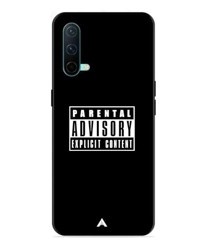 Image of Premium Explicit Case for Oneplus Nord CE Soft-Touch Metal TPU Back Cover, Shockproof, Designer, Aesthetic Mobile Phone Case (Glossy Finish)