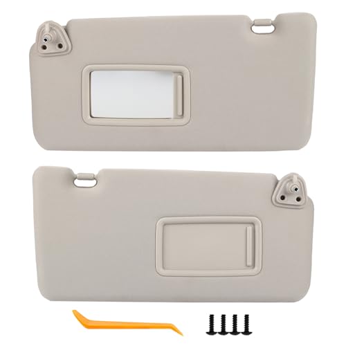 2 Pieces Sun Visor Replacement for Nissan Versa 2007-2012, for Nissan Tiida 2005-2012, Driver...