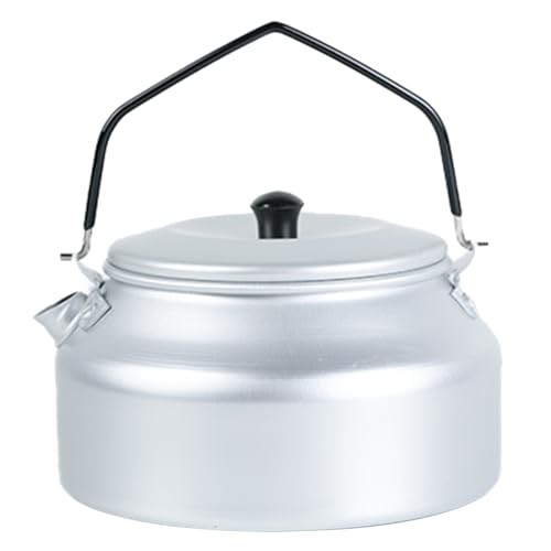 Portable Teapot Aluminum Camp Teas Coffee Pots Outdoor Hiking Water Boilers Camping Kettle Heat Water Teas Pots