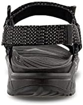 ECCO Men's Ankle-Strap Flat Sandal, Black, 12 | Image 1