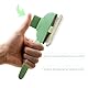 2 Stück Pet Hair Remover Fellmagnet Handschuh und 1 Stück Selbstreinigender Flohkamm für Katzen,Fellpflegebürste für Haustiere,Wiederverwendbare Handschuhe Doppelseitige von Tierhaaren für Katzen Fel