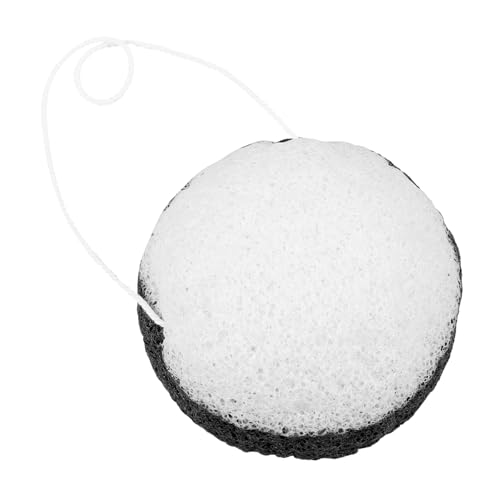 Didiseaon Lavado De Cara Esponja Facial Esponja De Cara Exfoliante Agente De Mudanzas Limpieza De Almohadillas Faciales Almohadillas De Maquillaje Reutilizables Fregar Carbón De Bambú
