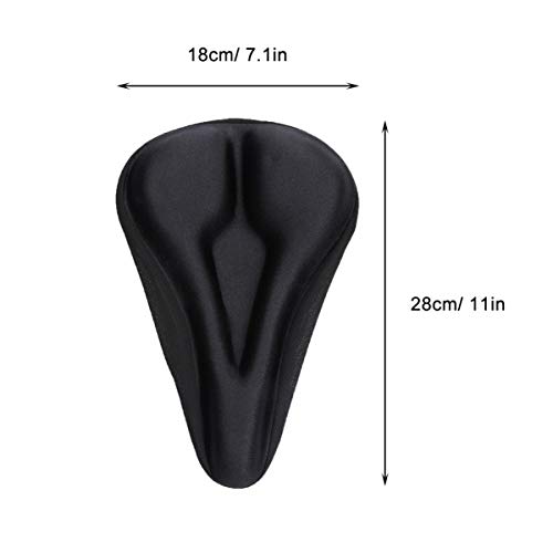 ABOOFAN Assento da Bicicleta Respirável Projeto À Prova de Choque Da Bicicleta Sela Da Bicicleta Ace