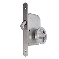 KIT MANIGLIA INCASSO PORTE SCORREVOLI TONDO CON SERRATURA L ORO LUCIDO - MARIVA - Foto 8