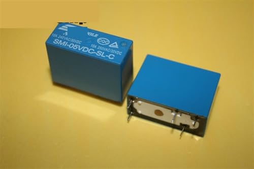 Relés de potencia de 5V 12V 24V con capacidad de 10A para conmutación segura