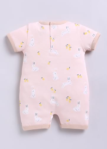 Image of BABYGO Baby Half Sleeve Rompers 100% Cotton for New Born Baby|Daily Suits for Baby Boys & Girls| 0-3M| 3-6M|6-9M|Onesies| Infant Clothes | Pack of 1
