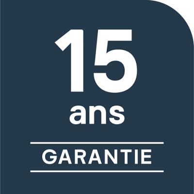 Évier de cuisine GoodHome Keluak 1 bac blanc à encastrer avec égouttoir