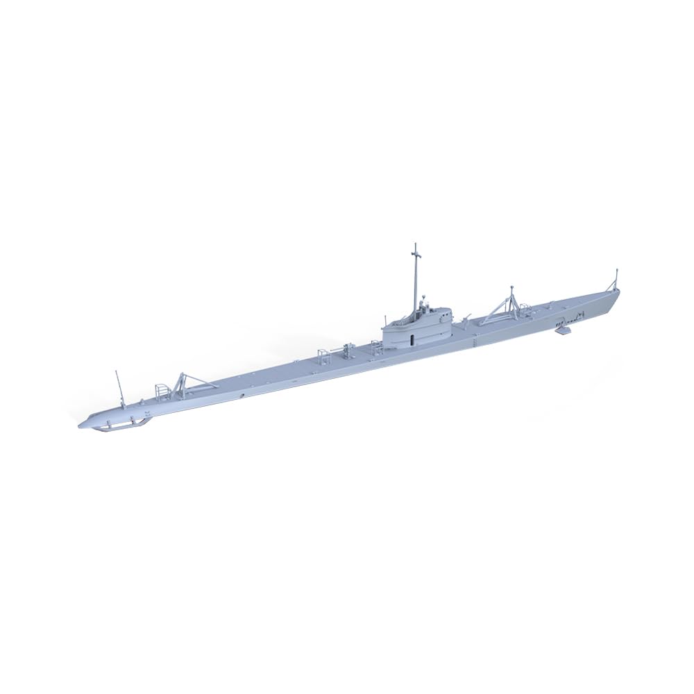 MRY-SFW SSC144953-A 1/144 zestaw do budowy modelu wojskowego, USN klasa Cachalot, łódź podwodna, segmentowany kadłub
