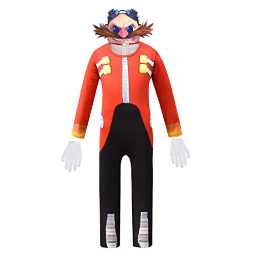 Costume Uomo Sonic 2 Doctor Robotnik Deluxe, Taglia Media, Per Feste A Tema E Carnevale