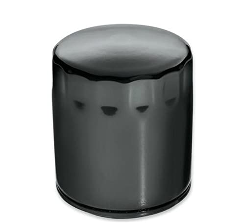 Harley-Davidson Ölfilter 63793-01K SuperPremium10-10 Mikron - mit integriertem Rückhalteventil für VRSC 02-17 Schwarz