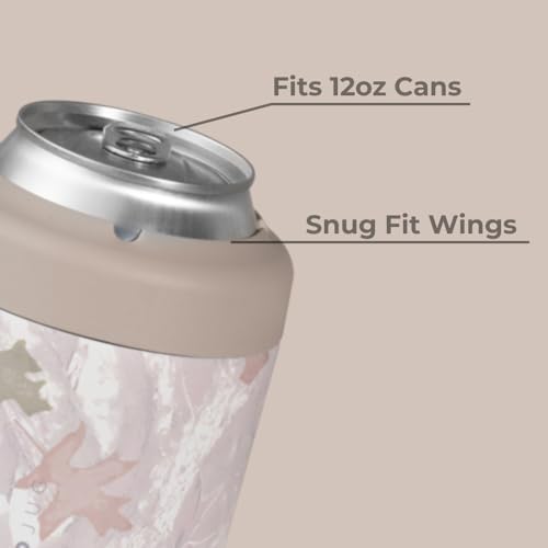 Image of HydroJug Can Cooler 12 oz, Stainless Steel Can Holder, Camo