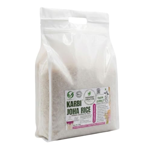 Farmers Creation I Karbi Joha Rice I 5 KG I Assam Aromatic I Farm Direct I Traditional Farming