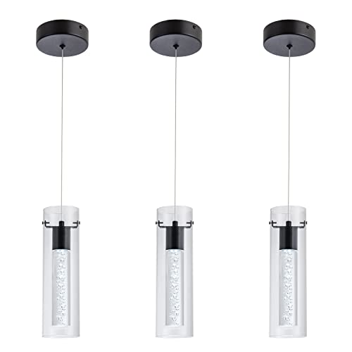 Image of 3-Pack Mini Pendant Lights,Black Finish