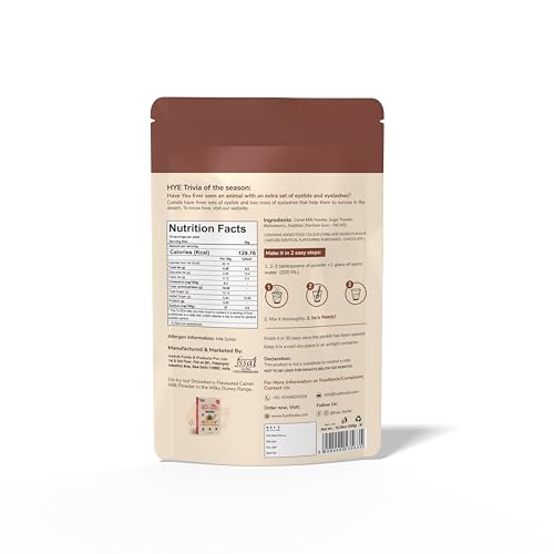 HYE FOODS Milky Dunes Camel Milk Powder Bourbon 300 gms