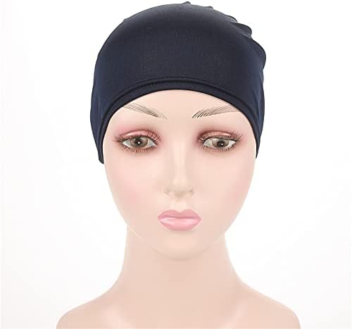 Women Flower Elastic Turban Beanie Head Scarf wrap Chemo Cap hat for Cancer Patient - Image 4