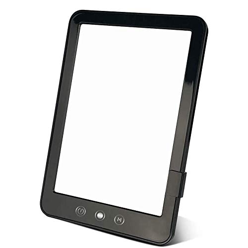 Tragbare Lichttherapielampe, UV-Frei 10.000 Lux Tageslichtlampe Einstellbare Farbe Und Helligkeit, Touch Control Natural Sunlight Lampe