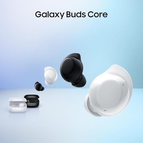 Samsung Galaxy Buds Core SM-R410 (2025) | Latin American Stock | Bluetooth 5.4 | Active Noise Cancelation | up to 35h Continuous Music Playblack - (Black) - Image 3