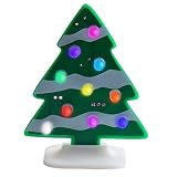 Learn to Solder Kits for Beginners - Christmas Tree LED Colorful Blink Soldering Kit | DIY Electronics Projects Practice for Adults & Kids STEM Classes & Events (Slow Flashing)