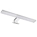 SEBSON® Lámpara LED Espejo, baño IP44 40cm, pinza + armario, luz blanca...