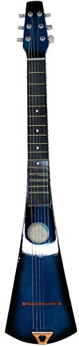 Original Hobby Acoustic Steel String Backpacker Travel Guitar with Bag and Strap