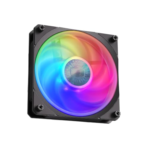 Cooler Master MasterLiquid PL240 Flux Series 240 mm AIO CPU Flüssigkeitskühler, 0 U/min, Doppelkammerpumpe, vergrößerte Kupferbasis… – Ansicht 6