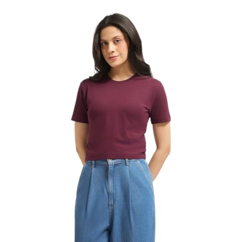 Wellbi Women’s Bamboo Crop Top, Soft & Breathable Moisture-Wicking Fabric, Stretchy Eco-Friendly Crop Top for Girls, Lightweight Comfortable Top, Yoga, Gym & Casual Use