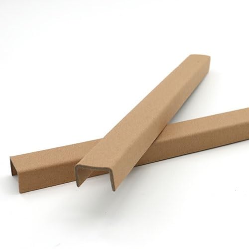 Osłona krawędzi kartonu, 100 sztuk w opakowaniu – niezawodne i stabilne, do ochrony mebli i kartonów podczas wysyłki (0,3 m, 30 x 35 x 30 x 3 mm)