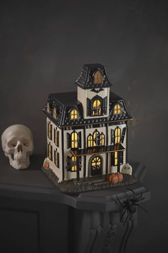 Image of Lenox Vintage Halloween Light-Up House Figurine