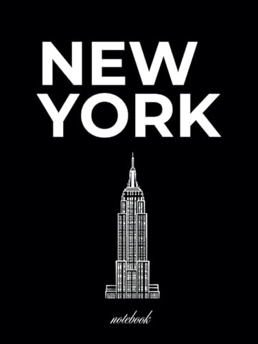 Grand cahier New York extra large 400 pages lignées pour décoration salon - 2