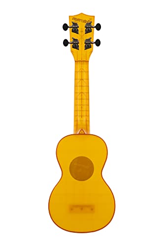 Kala KA-WMT-YL-S – Waterman, ukulélé soprano – Amber Yellow Transparent - Les Beatles, Paul McCartney, John Lennon, RIngo Starr, George Harrison Kala KA-WMT-YL-S - Waterman, ukulélé soprano - Amber Yellow Transparent – Image 4