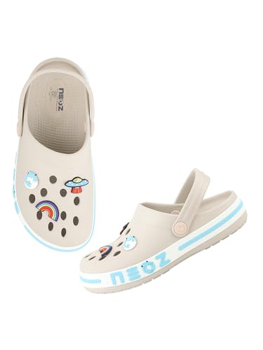 Image of URJO Unisex-Child Urjo SKR Bayband Kid's Clogs /Sandals with Back Strap Levirex Comfort Anti-Skid Waterproof Dailywear (Urjo By Neoz) Clog