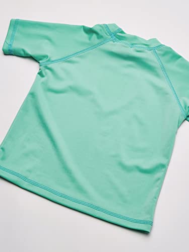 Image of Kanu Surf Girls' Jade Rash Guard UPF 50+ Sun Protection Short Sleeve Swim Shirt