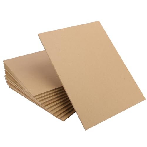 Plaque MDF durable GNIEMCKIN Lot de 15 panneaux en bois aggloméré parfaits pour gravure et peinture