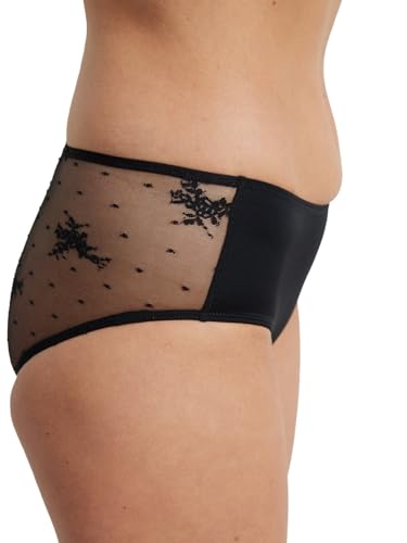 Culottes de grossesse en dentelle brodée lingerie maternité extensible