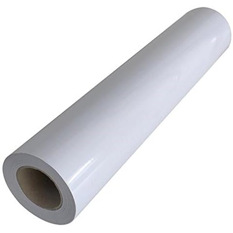 INTBUYING Cold Laminating Film Vinyl Cold Laminating Film 25"x180" Self-Adhesive Lamination Vinyl Roll Film Mist Surface Cover