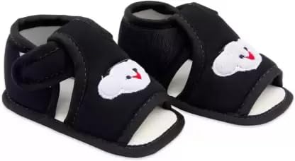 the deal Pack of 3 Unisex Newborn Baby Booties Baby First Walking Shoes (0 to 6 Months) Booties (Toe to Heel Length - 12 cm, Multicolor)-picture-23