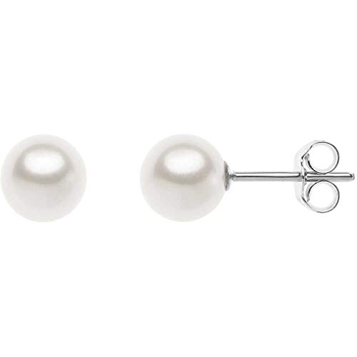 Pietra: Perle Orecchini da donna di Comete della collezione storia di luce. Orecchini in oro bianco 750 ‰. Perle coltivate del diametro di mm 6/6,5. La referenza è orp 695